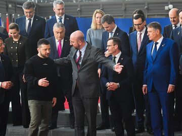 Szczyt UE z udziałem prezydenta Ukrainy Wołodymyra Zełenskiego