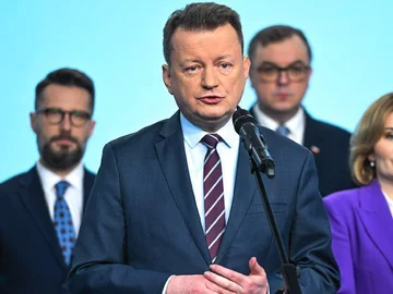 Szef klubu parlamentarnego PiS Mariusz Błaszczak