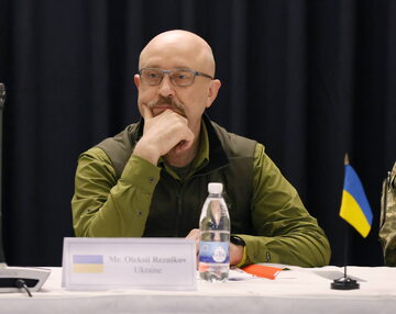 Szef Ministerstwa Obrony Ukrainy Ołeksij Reznikow.
