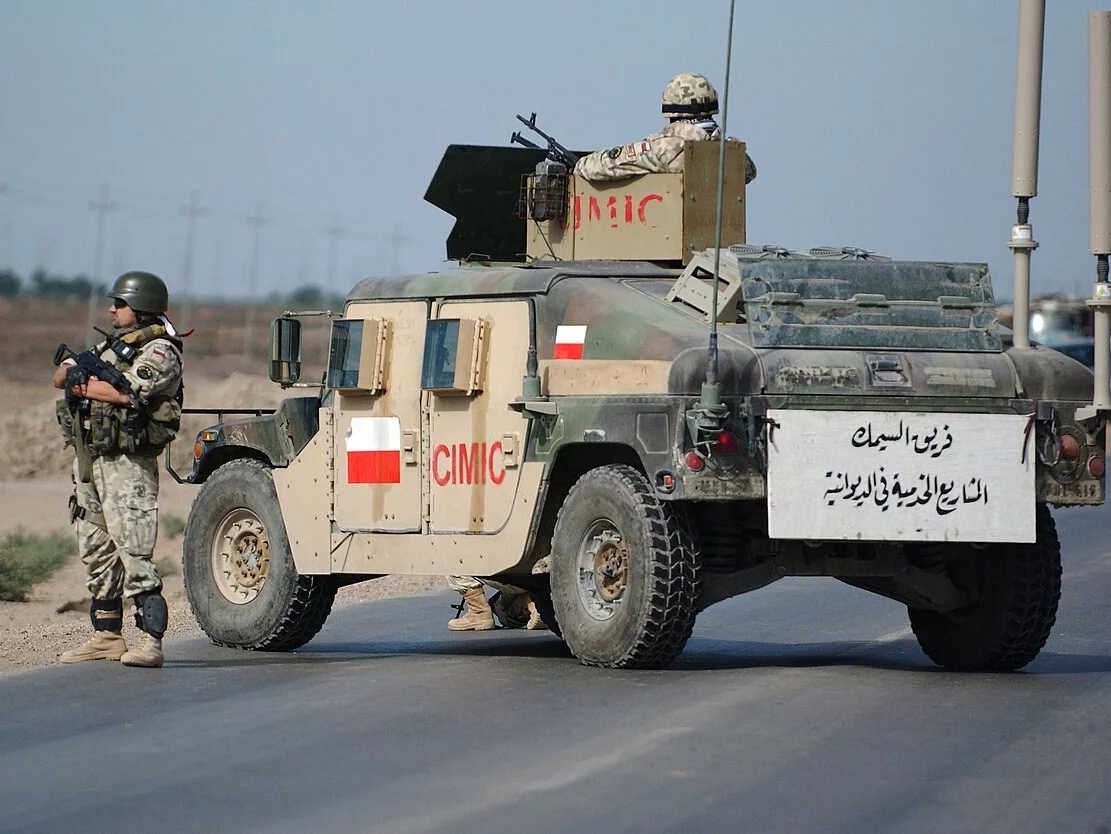 Polscy żołnierze w Iraku