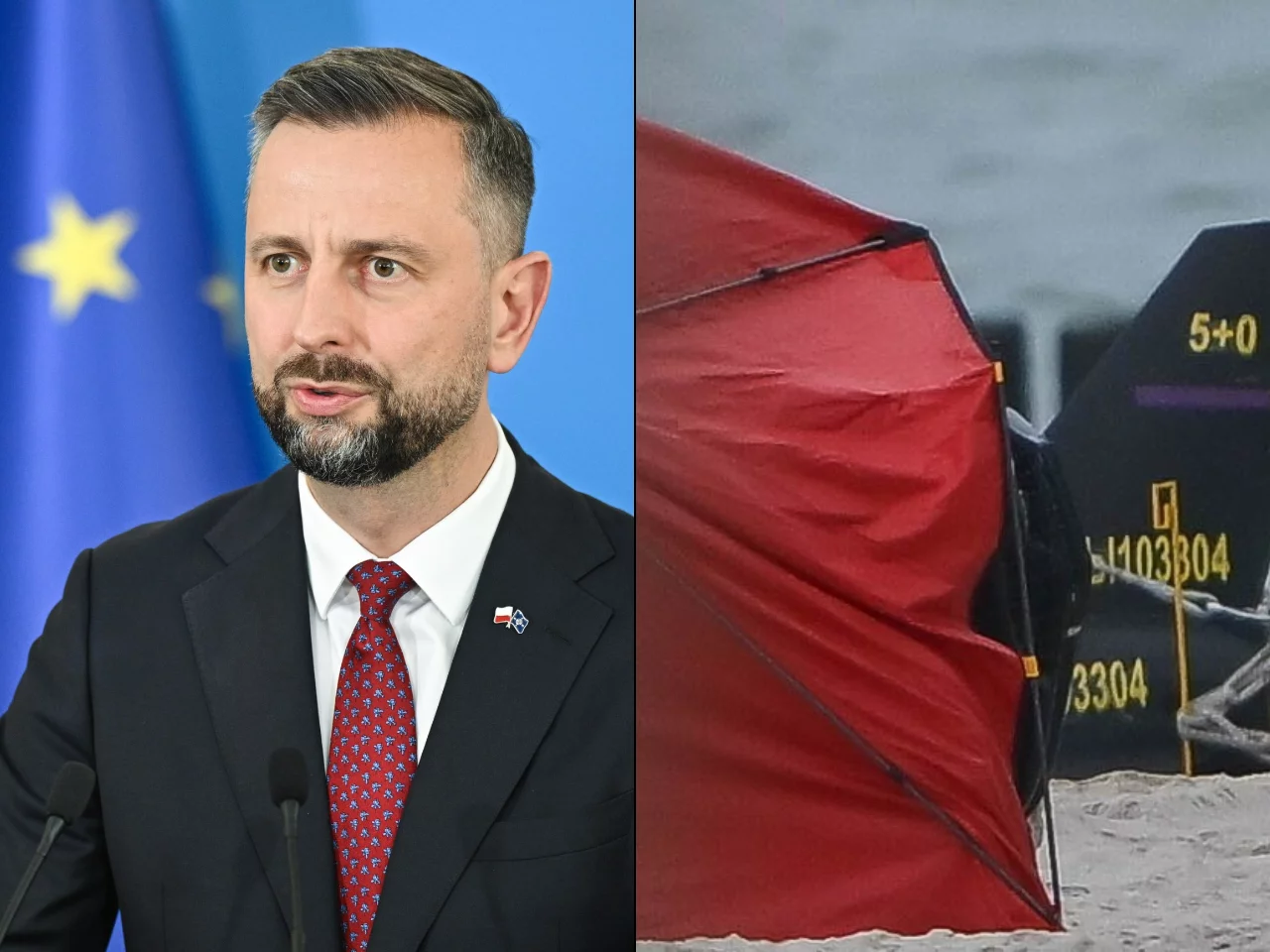 W. Kosiniak-Kamysz, dron