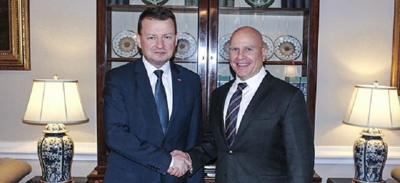 Mariusz Błaszczak i Herbert McMaster
