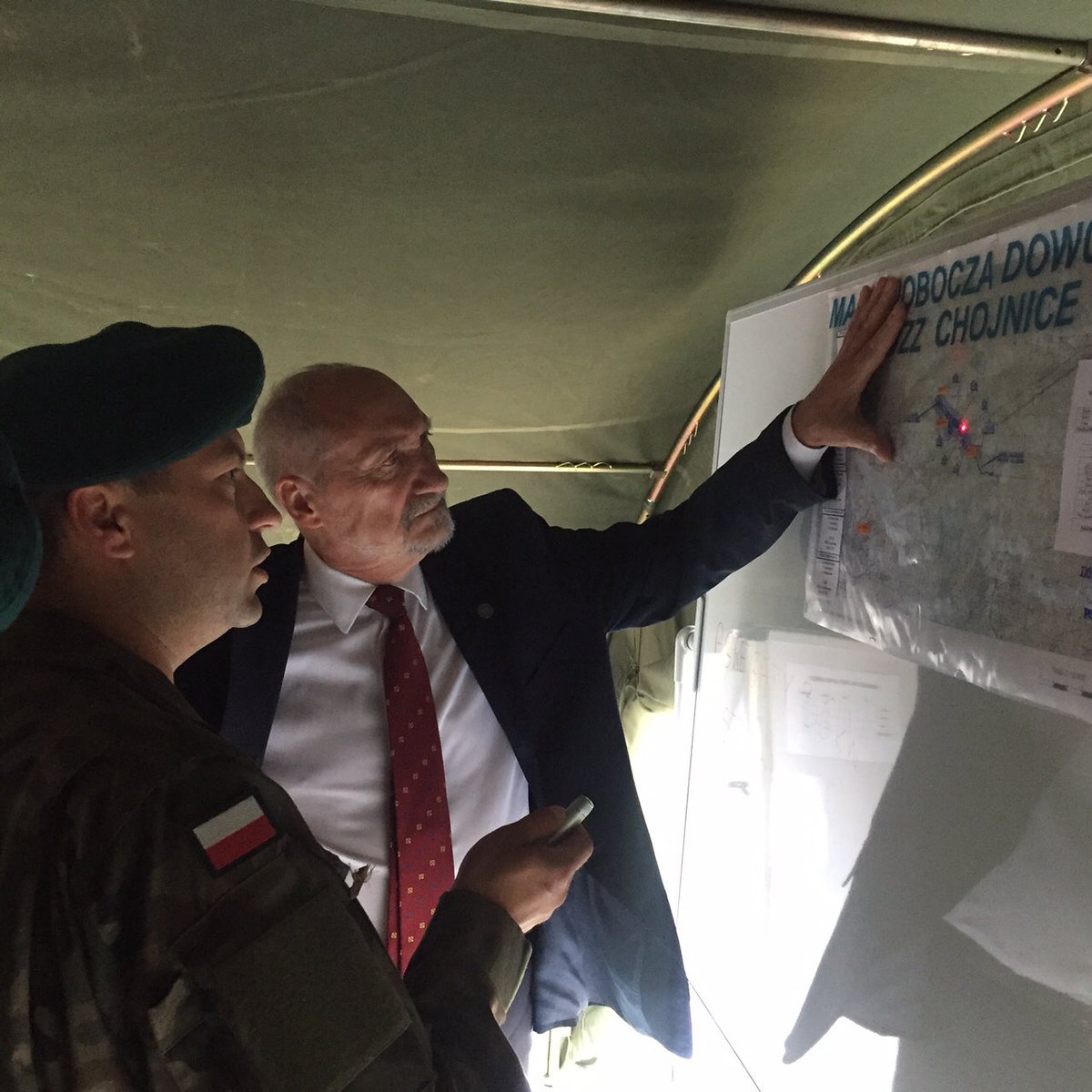 Antoni Macierewicz, szef MON