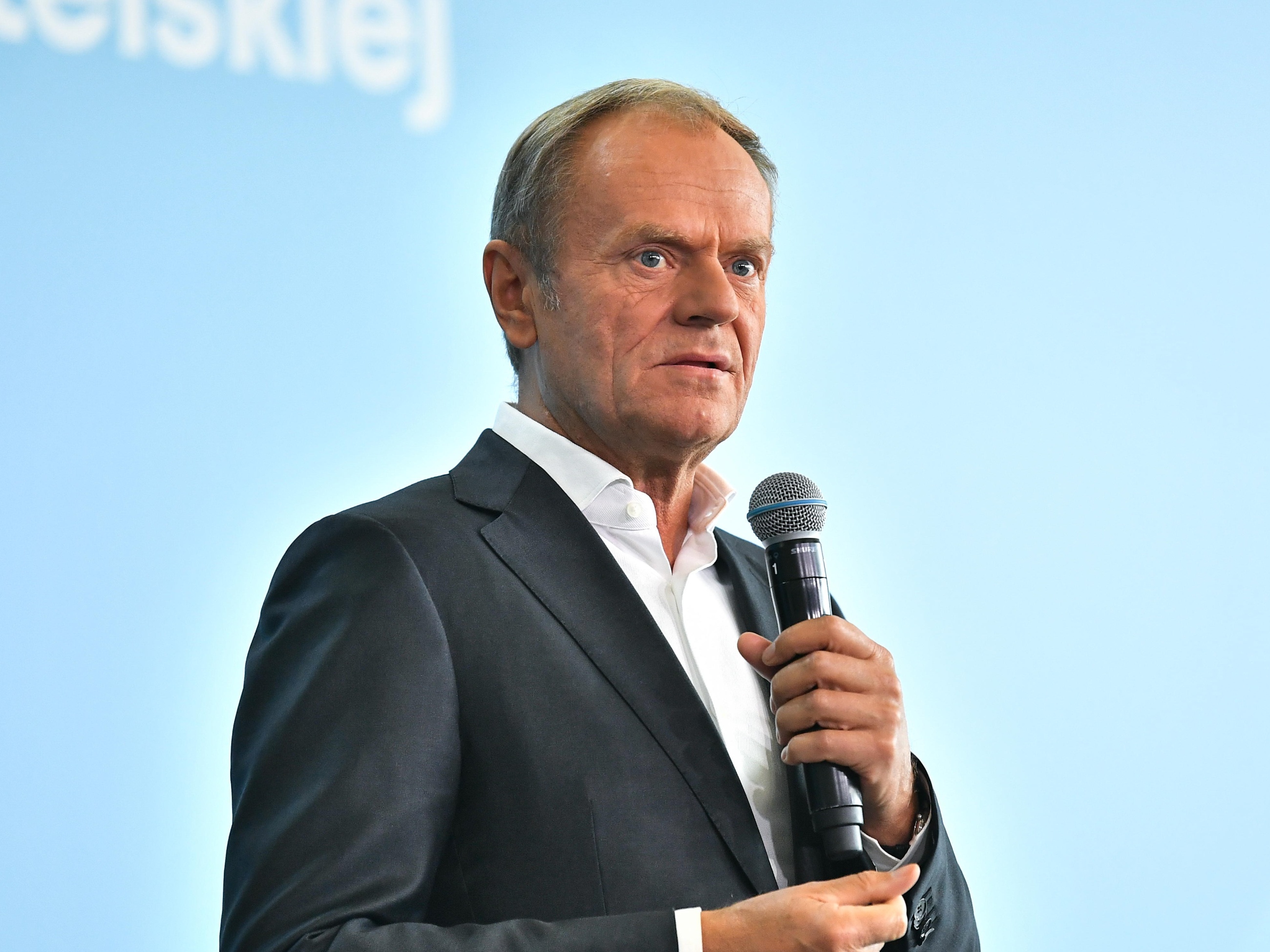 Lider PO Donald Tusk