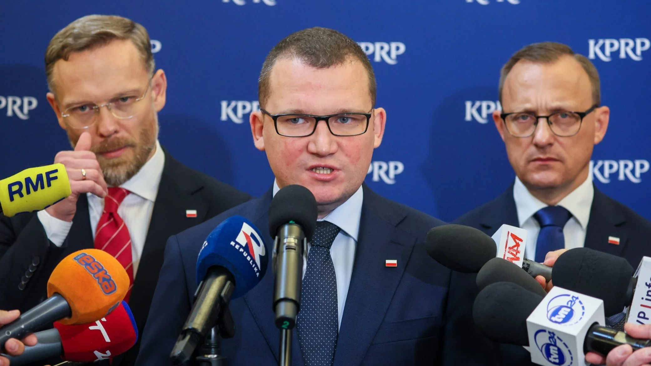 Zbigniew Bogucki, Paweł Szefernaker i Rafał Leśkiwicz