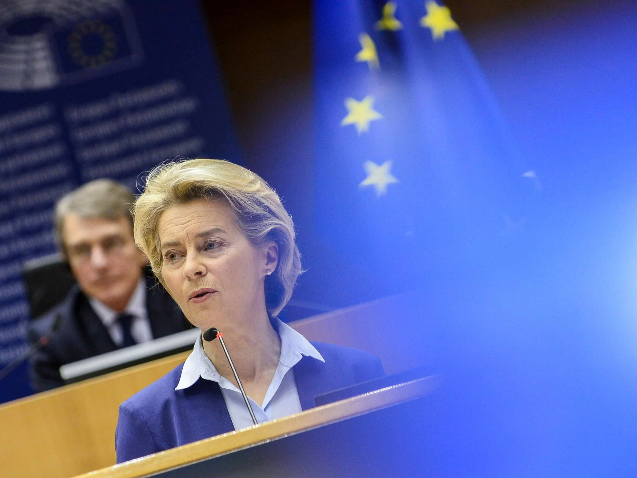 Ursula von der Leyen, szefowa Komisji Europejskiej