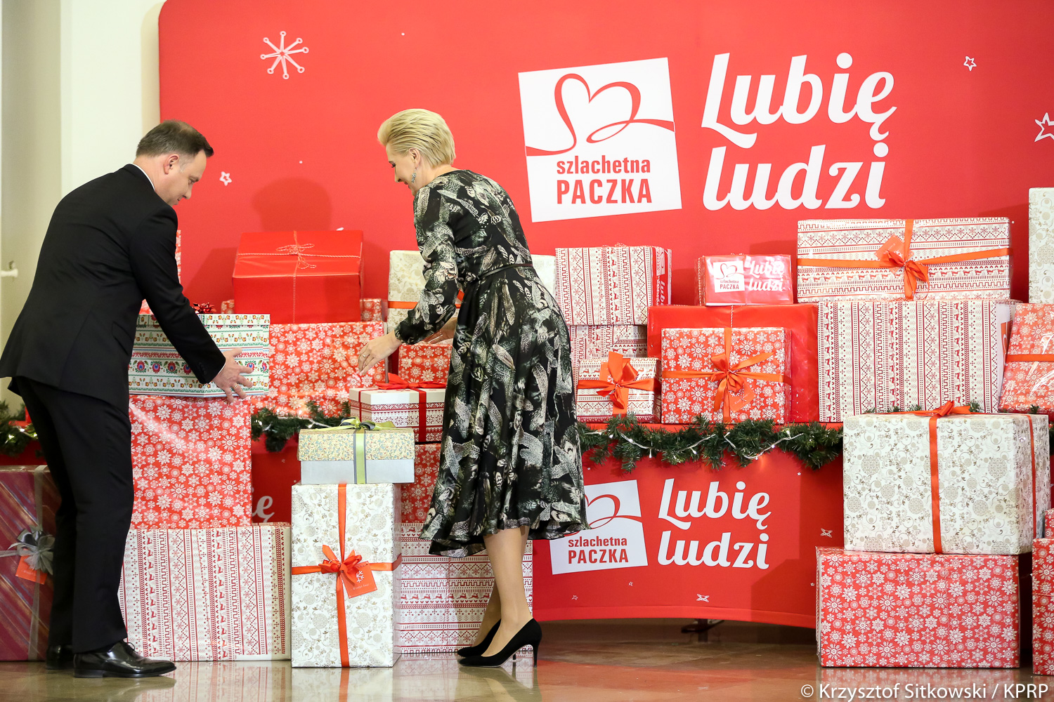 Para prezydencka wsparła "Szlachetną paczkę"