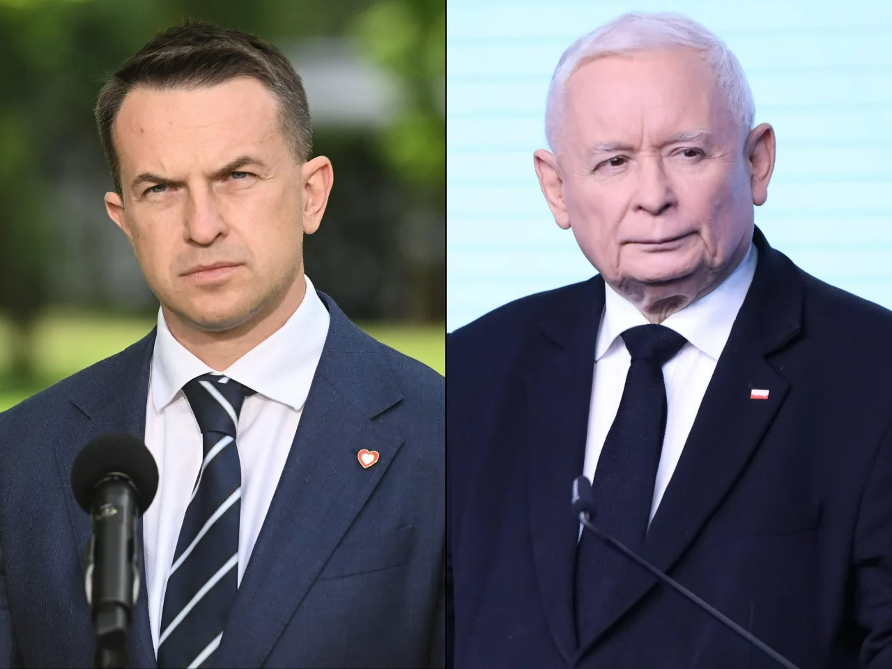 Adam Szłapka / Jarosław Kaczyński
