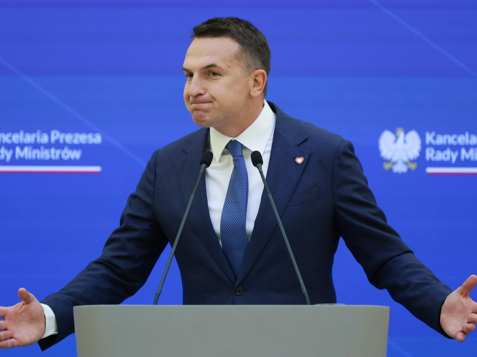 Rzecznik rządu Adam Szłapka