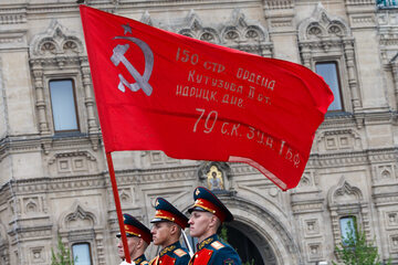 Sztandar zwycięstwa uważany za symbol radzieckiego zwycięstwa nad nazistowskimi Niemcami, w czasie II wojny światowej.