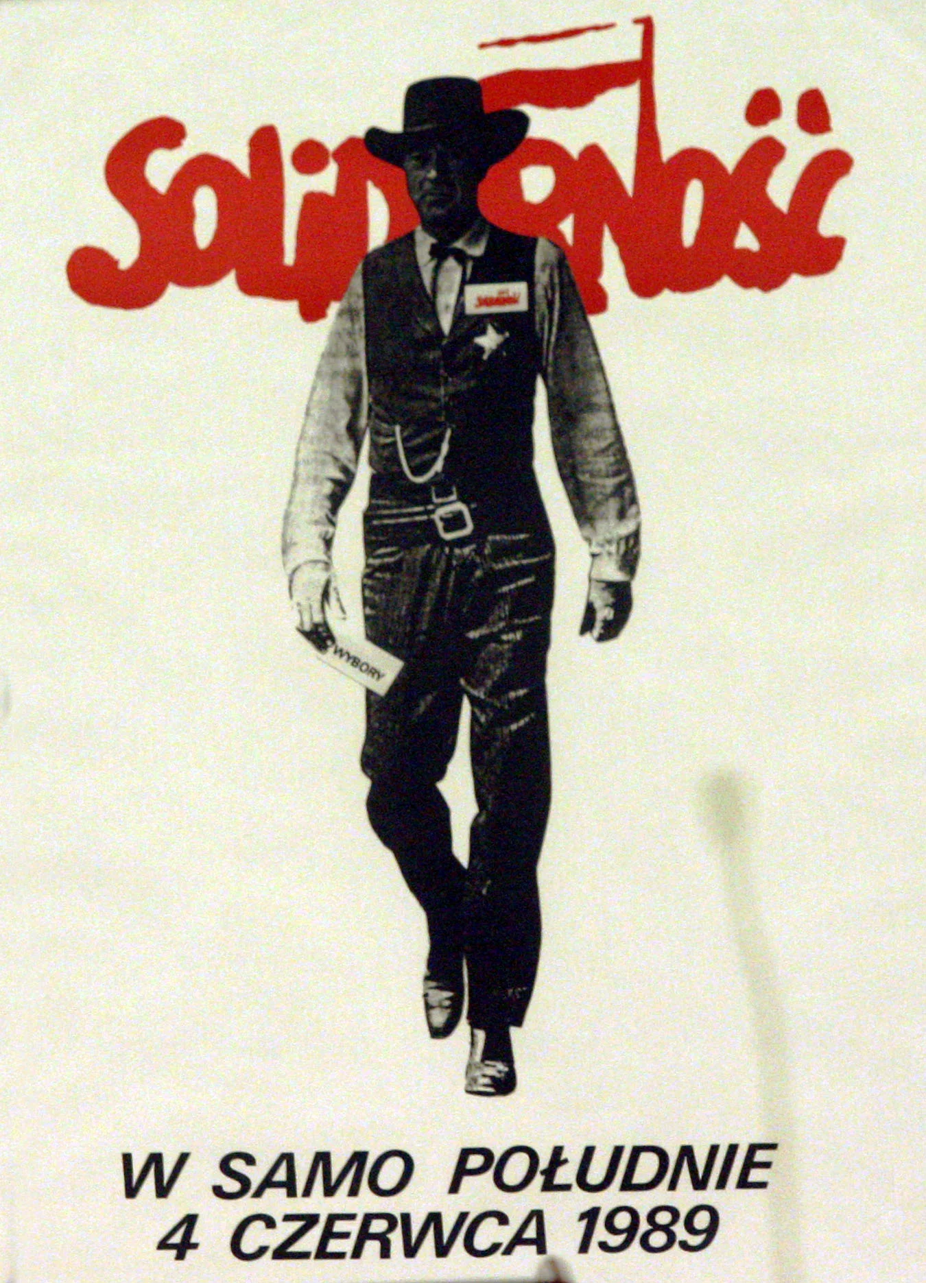 Plakat wyborczy "Solidarności"