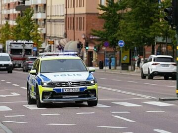Szwedzka policja, zdjęcie ilustracyjne
