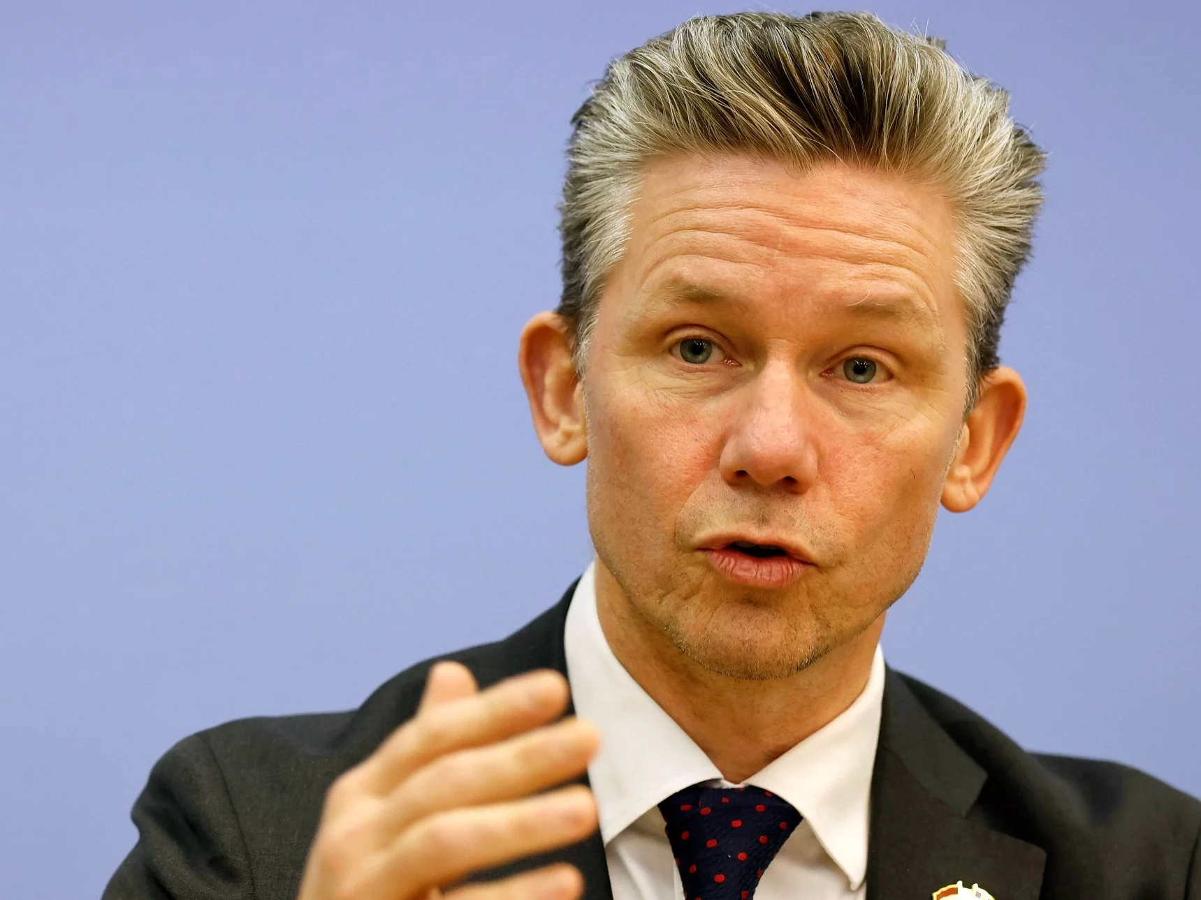 Minister obrony Szwecji Pal Jonson