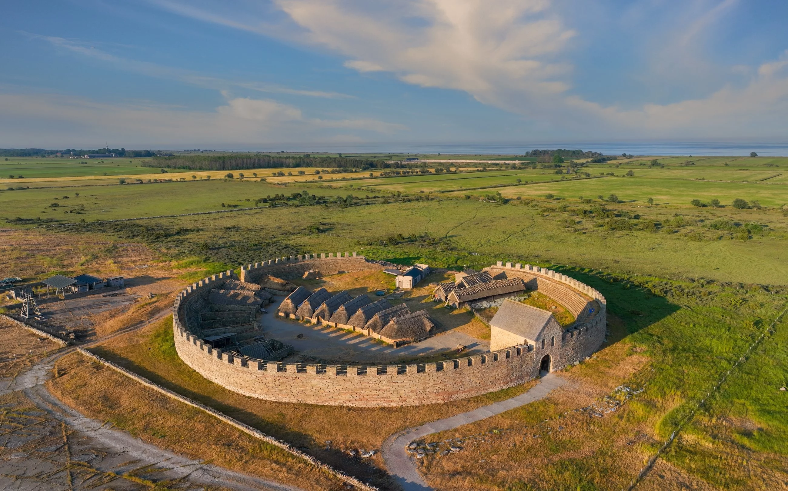 Eketorp - twierdza na szwedzkiej Olandii
