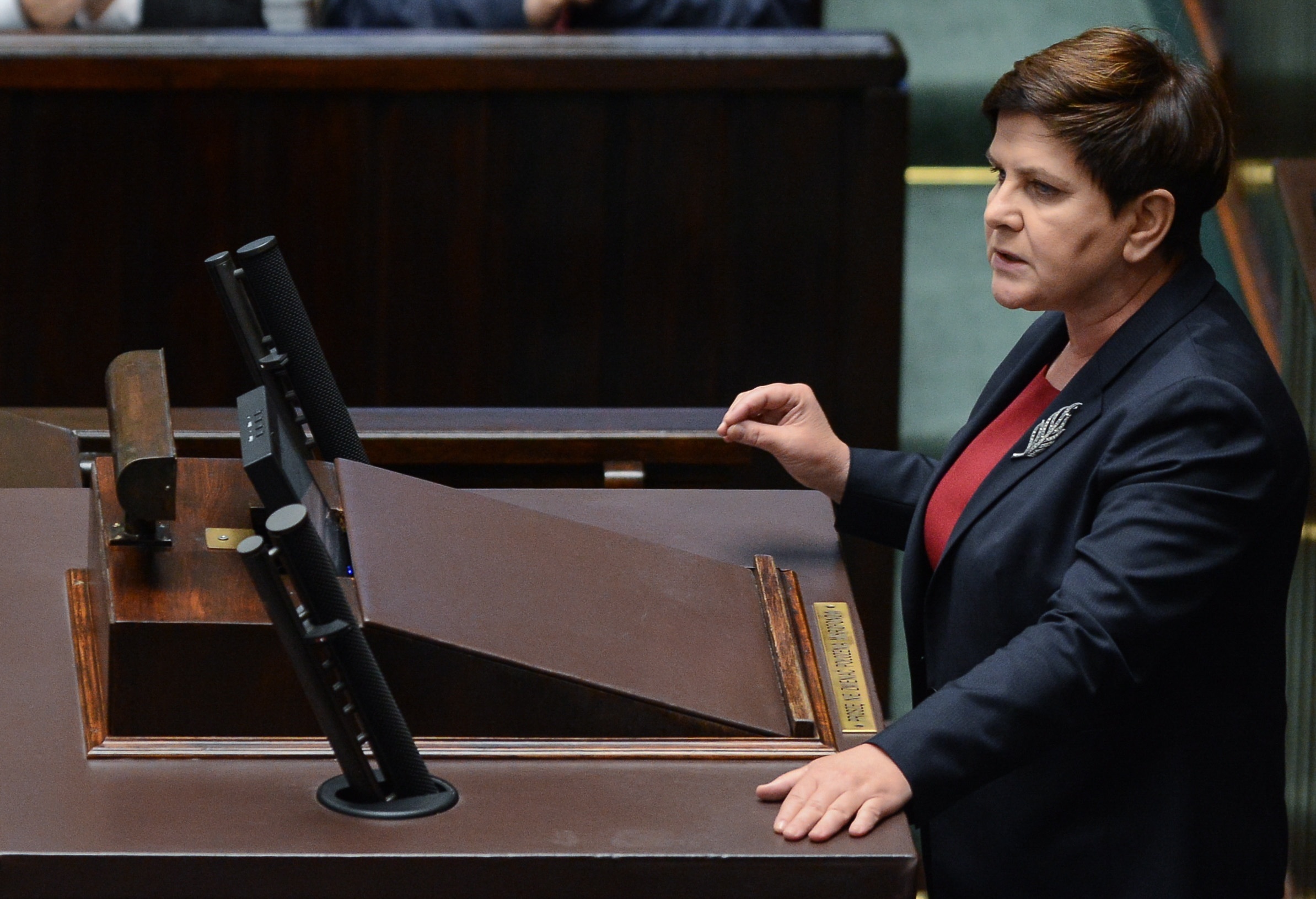 Beata Szydło, premier