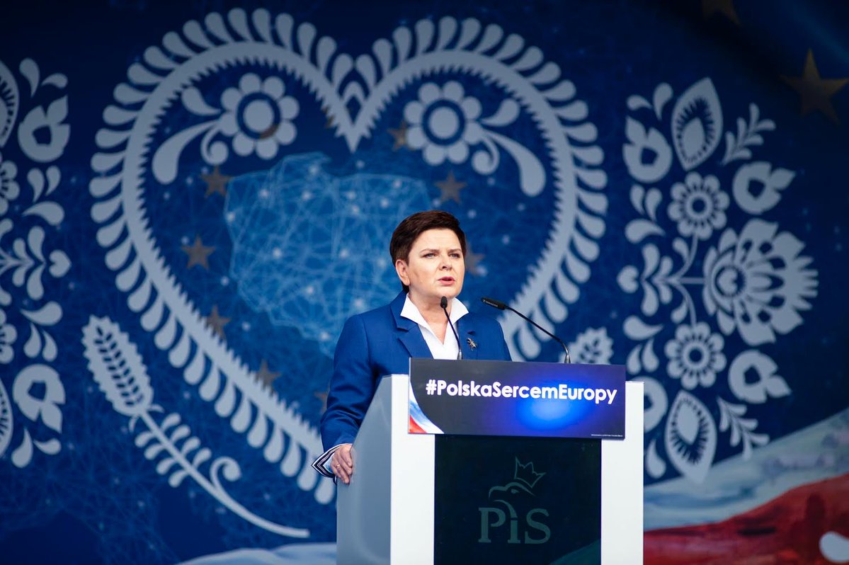 Wicepremier Beata Szydło