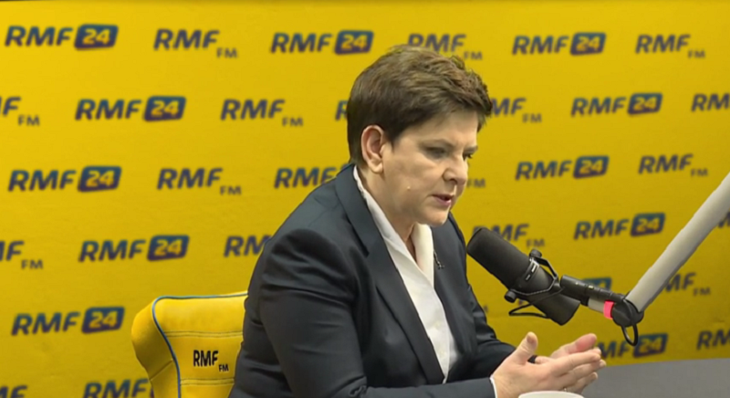 Beata Szydło, premier RP