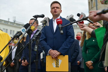 Szymon Hołownia, lider ruchu 2050