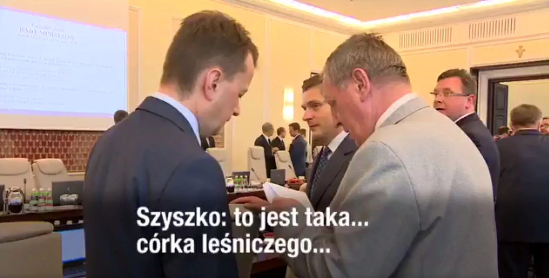 Mariusz Błaszczak i Jan Szyszko
