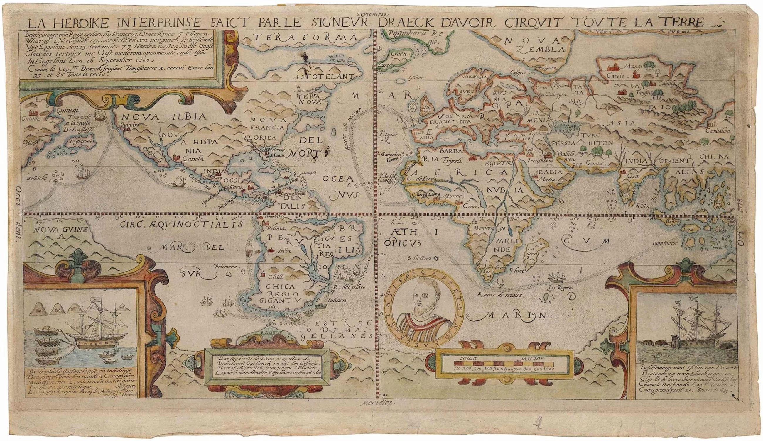 Francis Drake - podróż dookoła świata w latach 1577-1580
