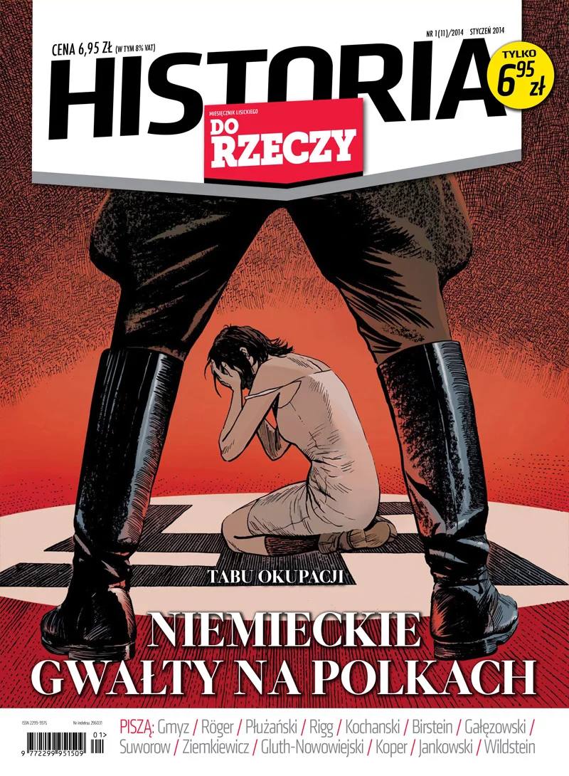 Okładka miesięcznika Historia Do Rzeczy 1/011 2014