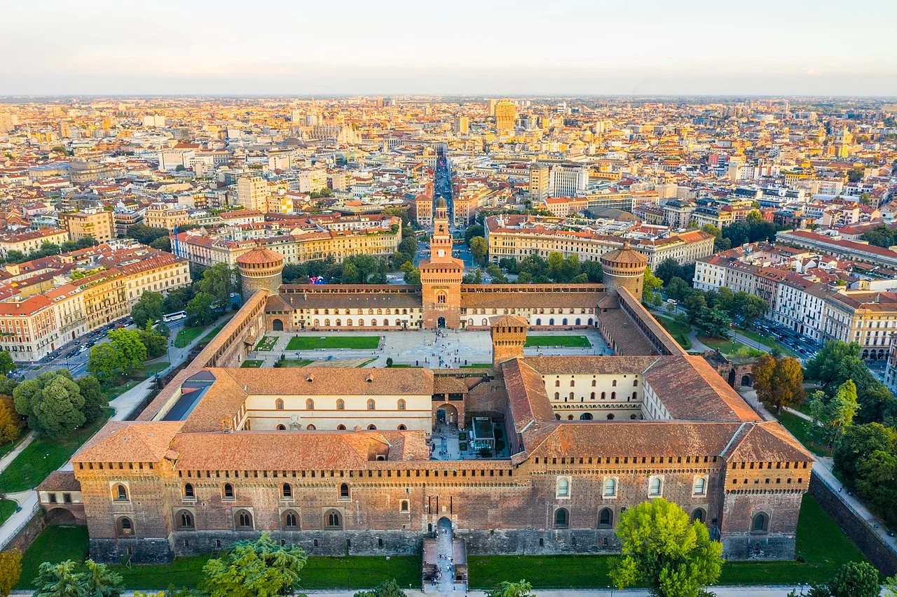 Zamek w Mediolanie (Castello Sforzesco)