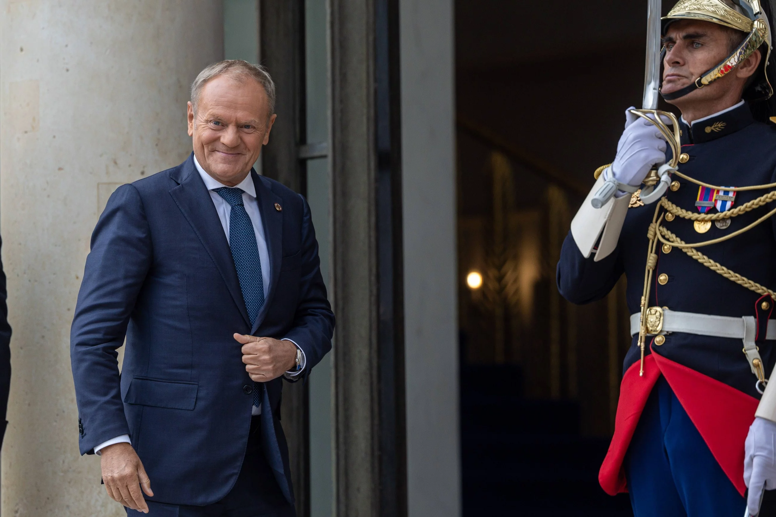 Premier Donald Tusk w Paryżu