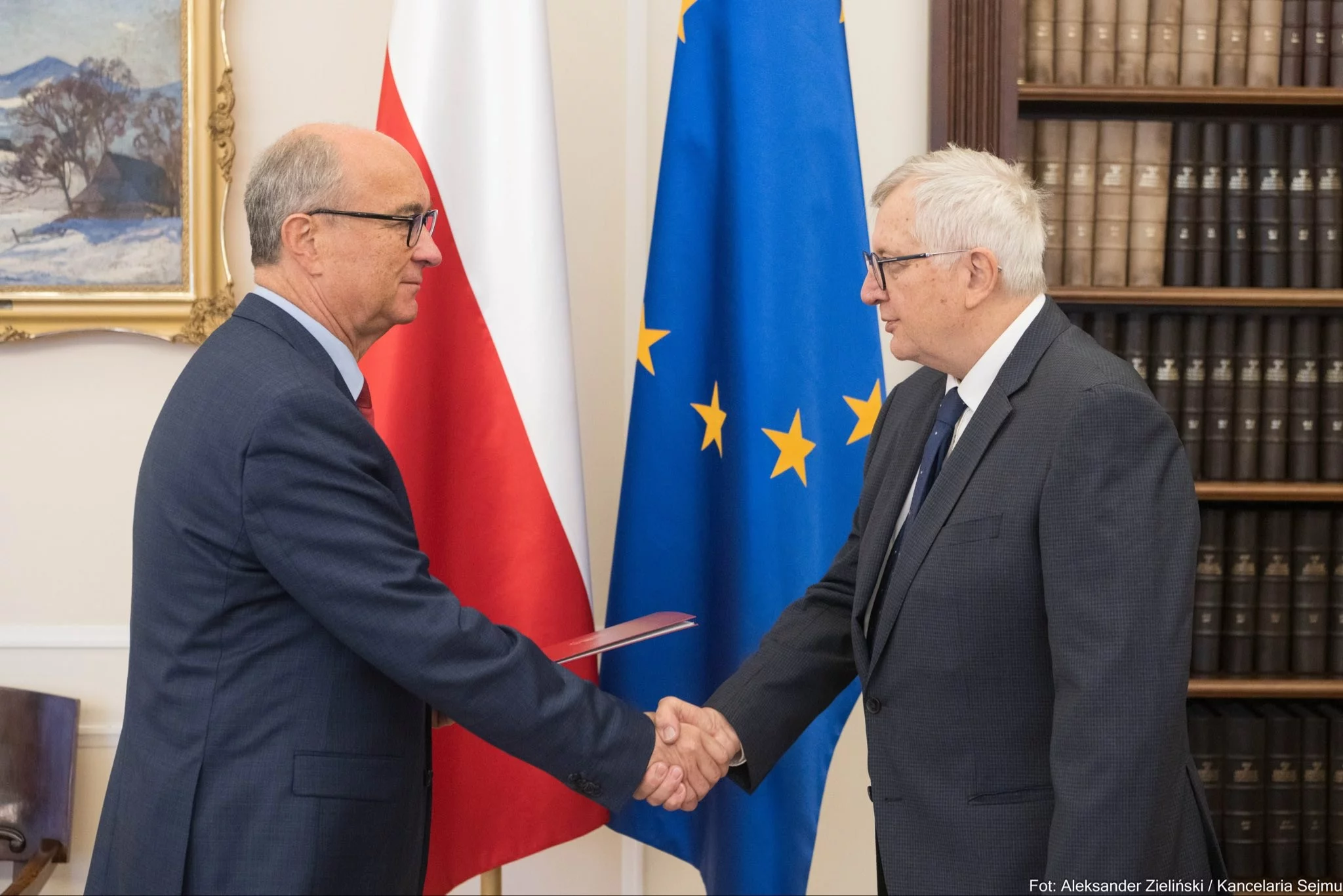 Włodzimierz Czarzasty i Marek Siwiec