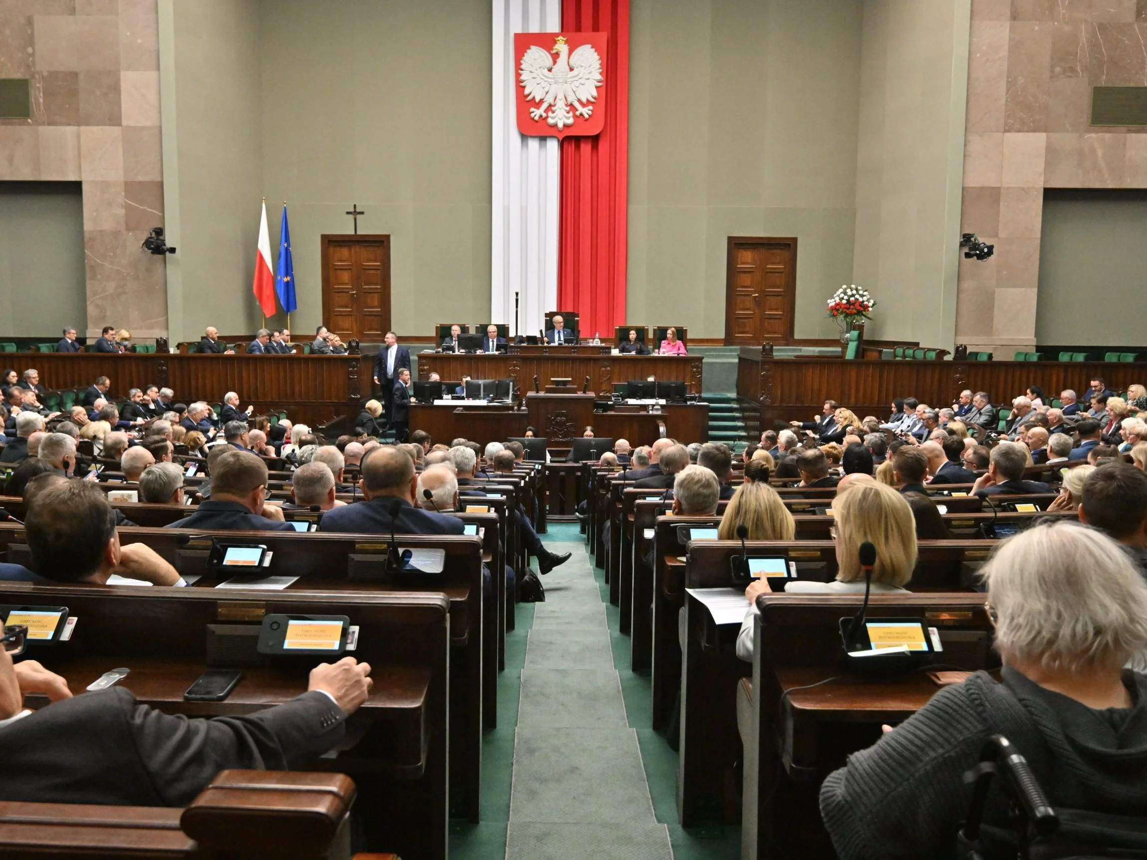 Posiedzenie Sejmu, zdjęcie ilustracyjne