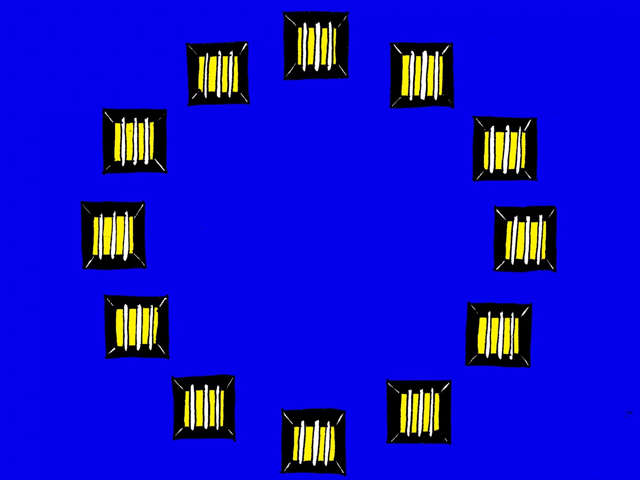 Unia Europejska (rys. Cezary Krysztopa)