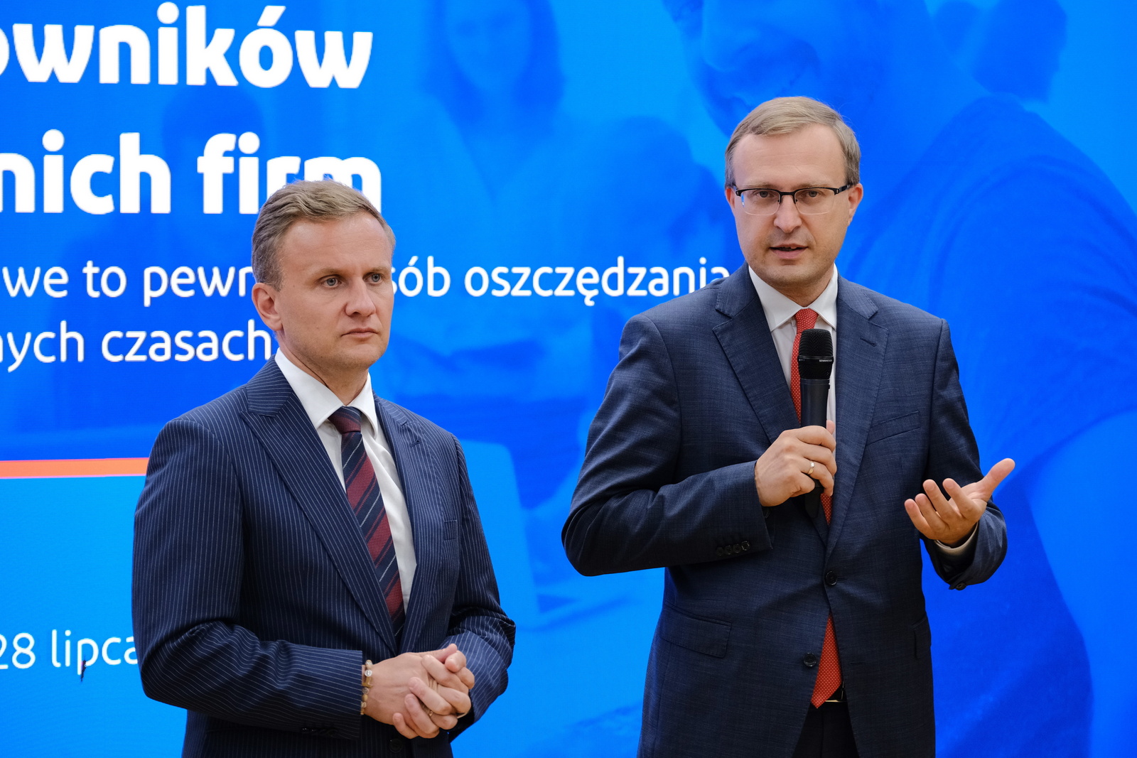 Od lewej: Bartosz Marczuk i Paweł Borys (PFR)