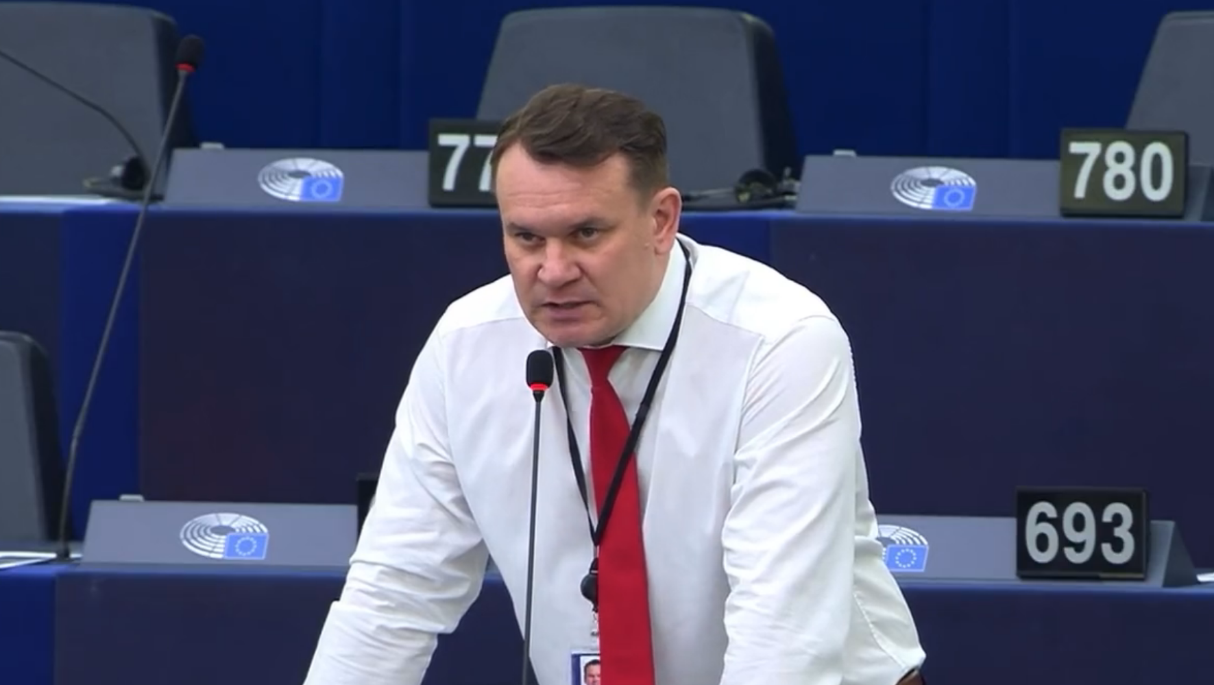 Europoseł PiS Dominik Tarczyński