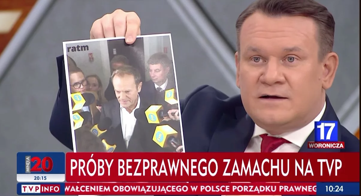 Dominik Tarczyński (PiS) w programie "Woronicza 17"