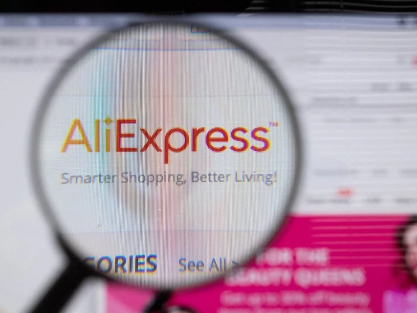 Strona internetowa AliExpress, zdjęcie ilustracyjne