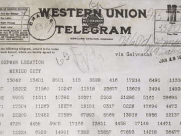 Telegram Zimmermana będący przyczynkiem do włączenia się Stanów Zjednoczonych do wojny