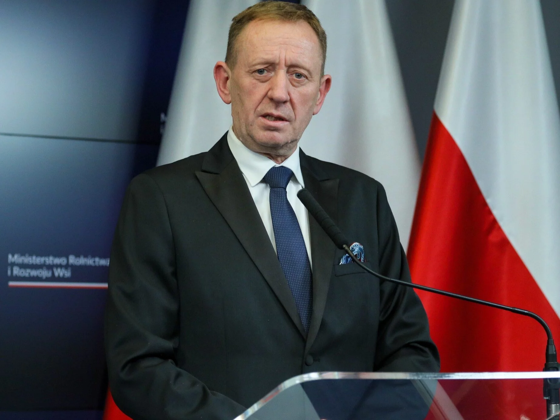 "I will not be intimidated." The suspended Law and Justice politician issued a statement