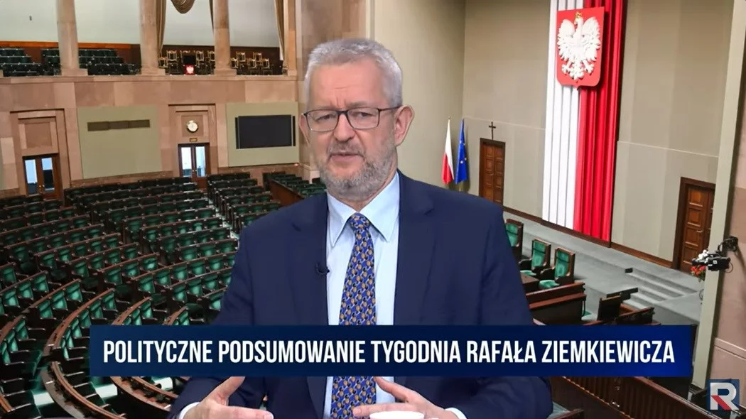 Rafał Ziemkiewicz w "Politycznym podsumowaniu tygodnia" w TV Republika