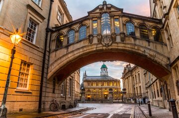 The Bridge of Sighs and Sheldonian Theatre, Oxford
