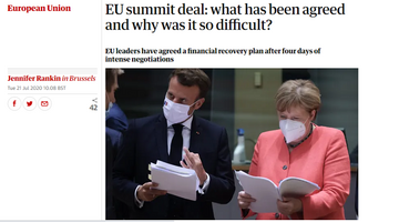 "The Guardian" o konkluzjach szczytu UE
