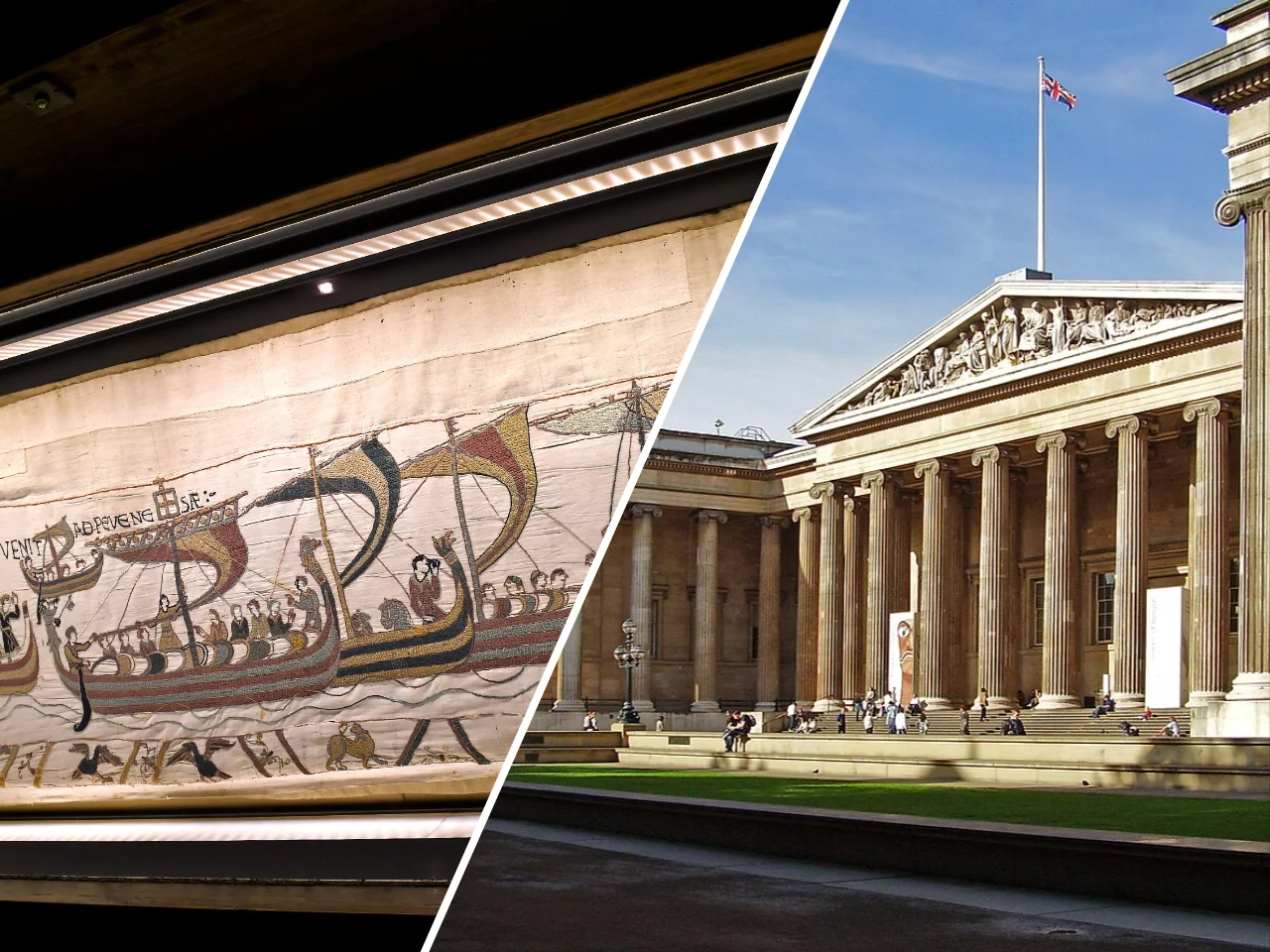 Tkanina z Bayeux  /  British Museum