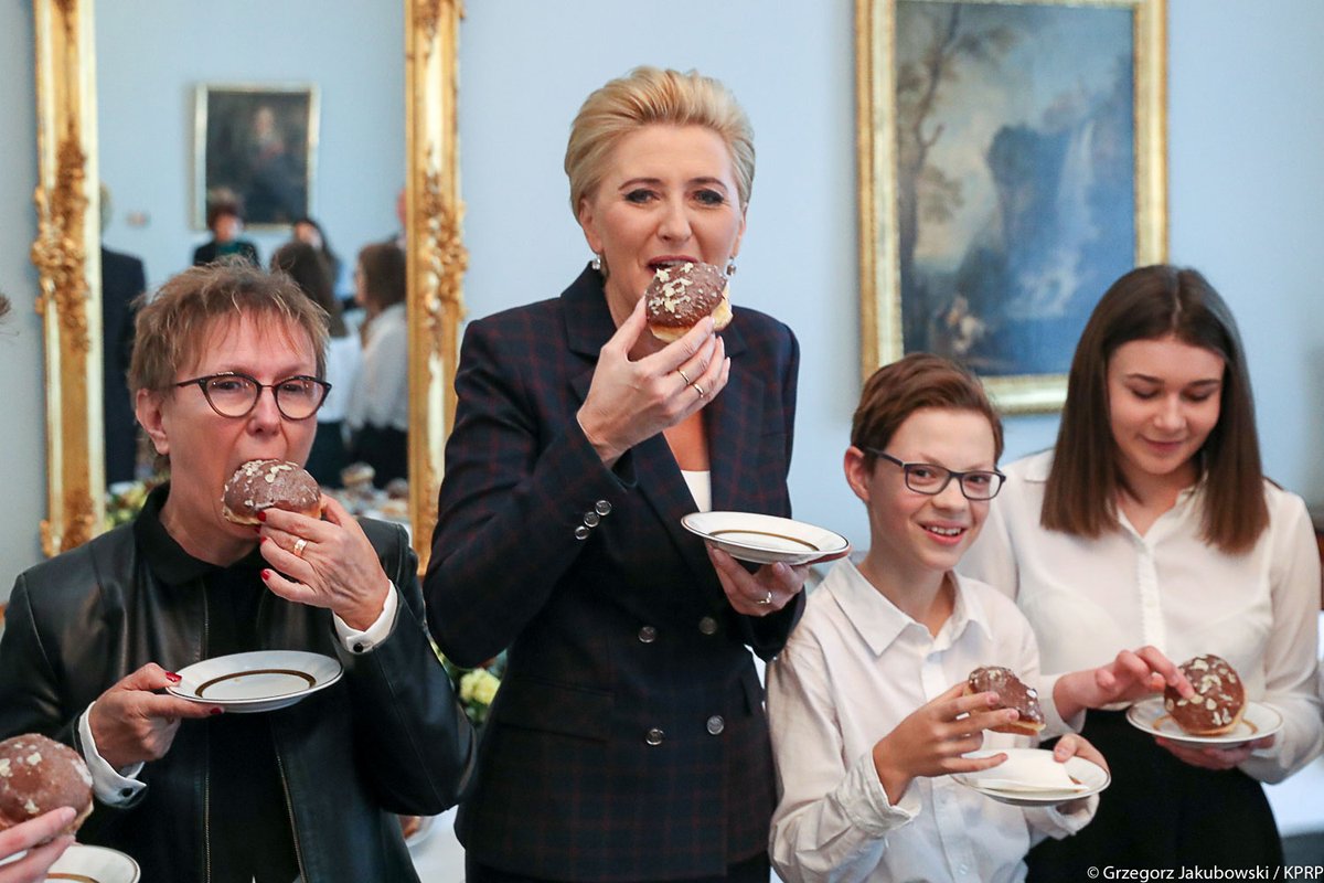 Tłusty czwartek w Pałacu Prezydenckim