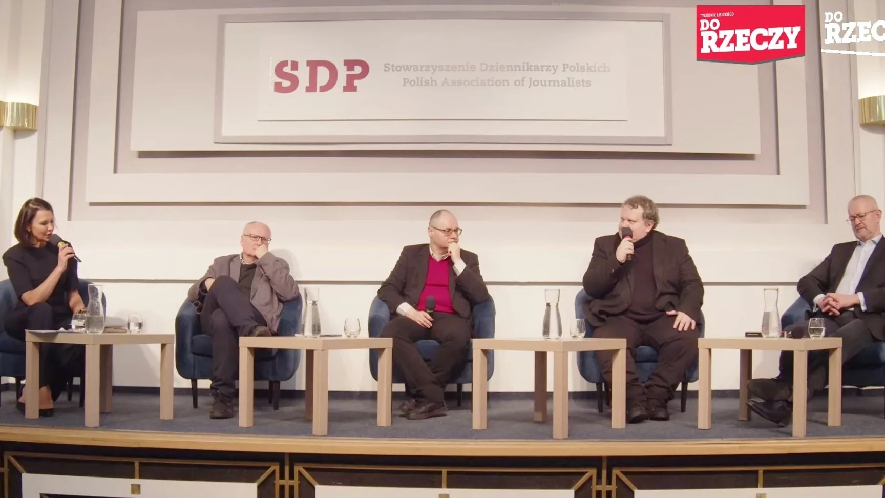 Anna Popek, Paweł Lisicki, Adam Wielomski, Piotr Szlachtowicz, Rafał Ziemkiewicz