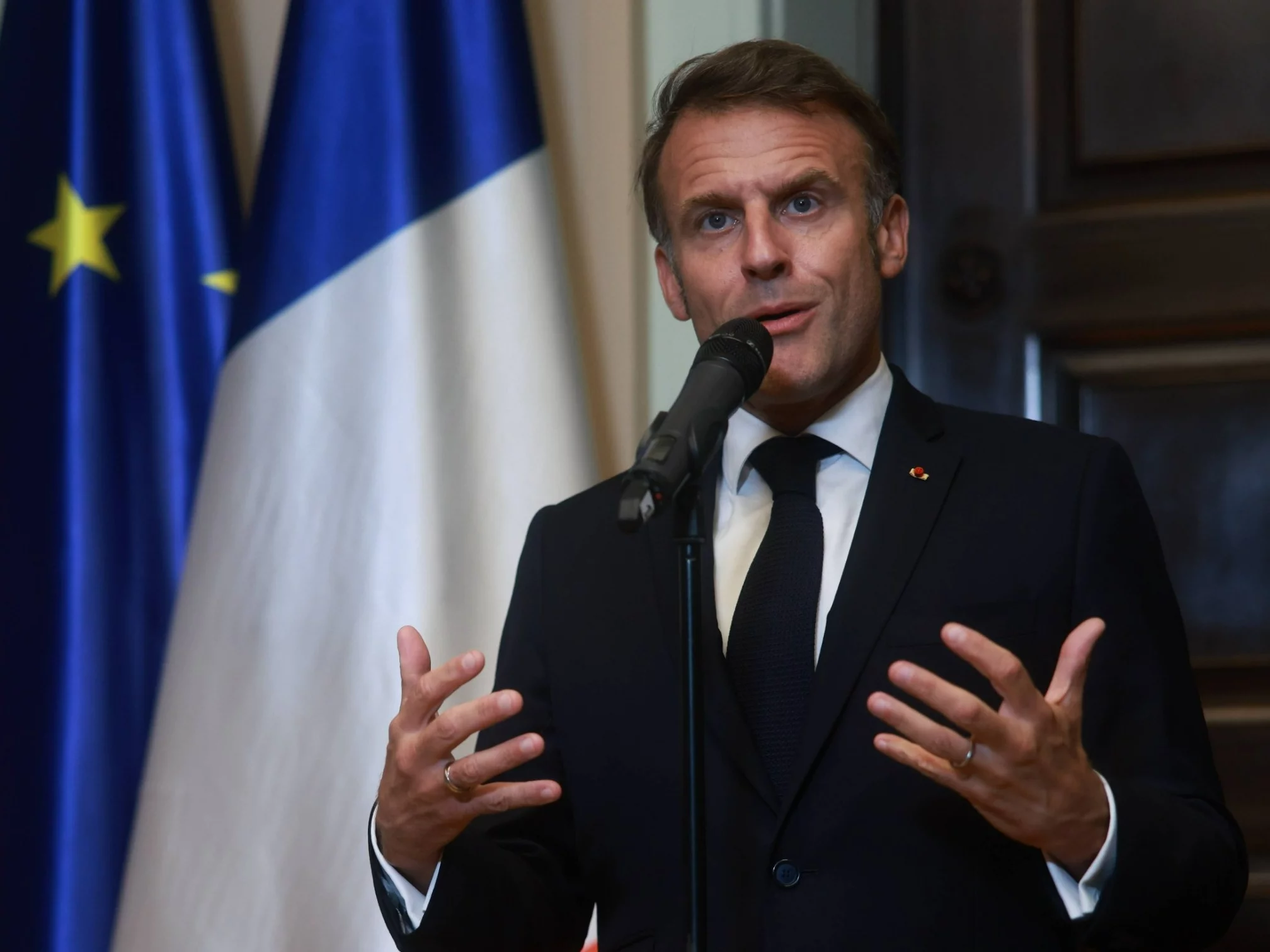 "To nie był błąd". Macron o wydarzeniach w Polsce