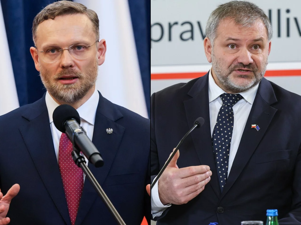 Zbigniew Bogucki i Waldemar Żurek