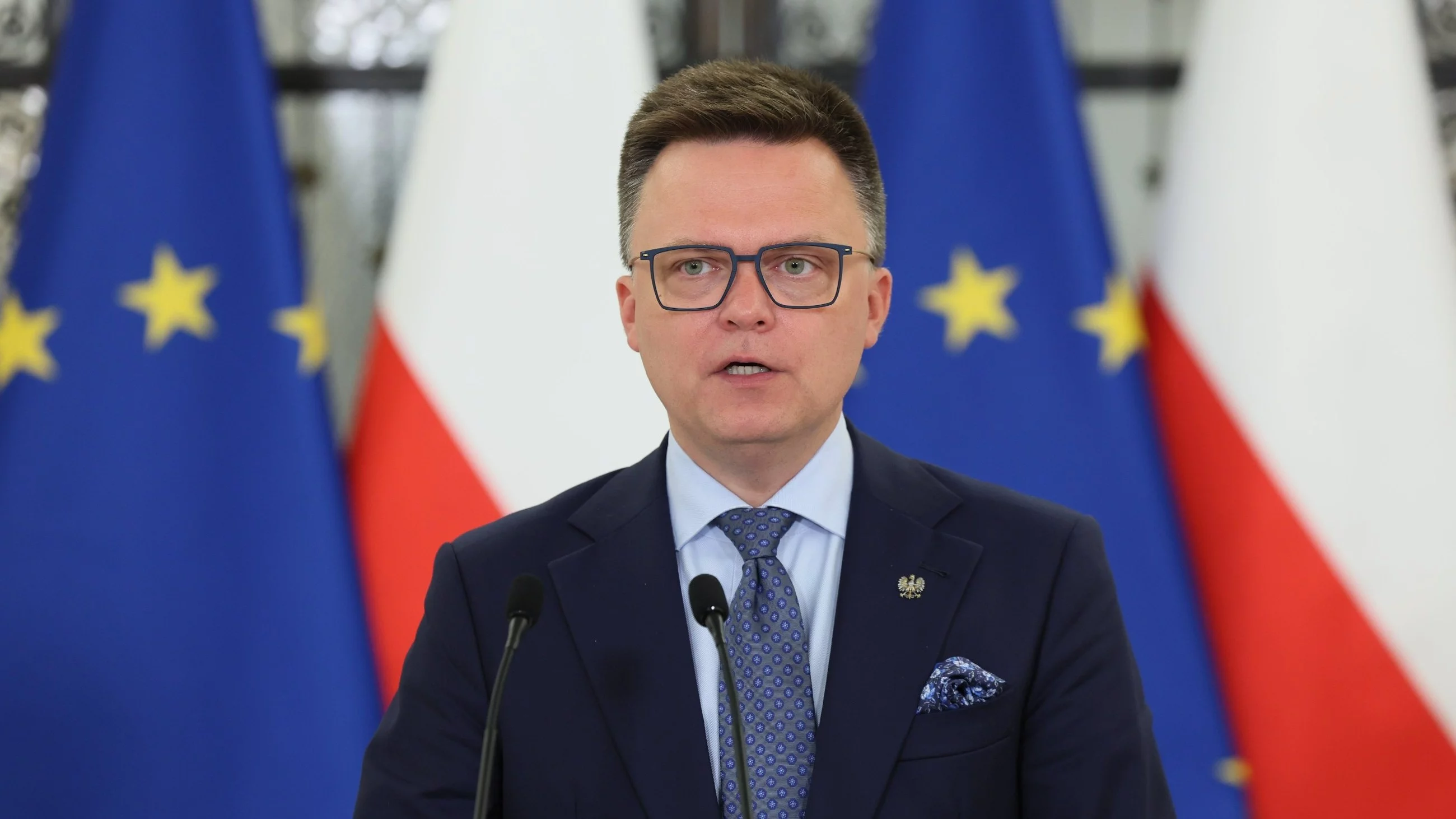 To Tusk wysyła Hołownię do ONZ? "Pokazali mu listę"