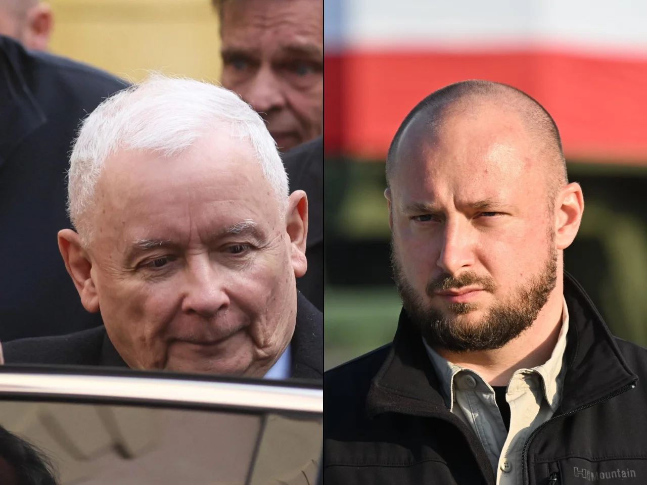 Jarosław Kaczyński i Jacek Siewiera
