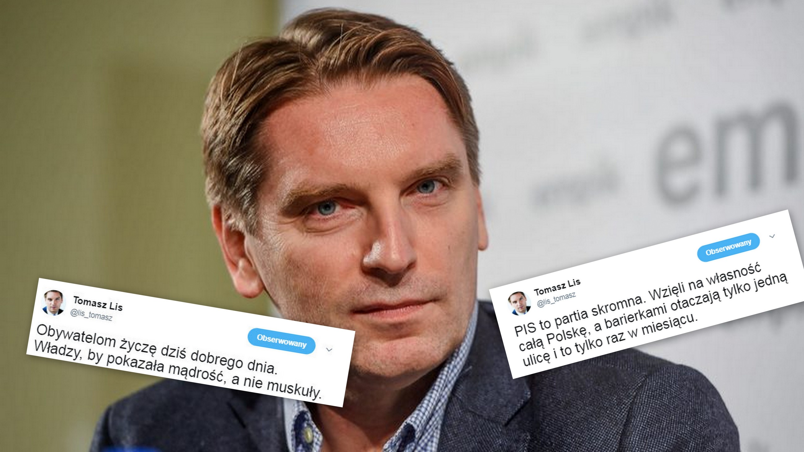 red. nacz. tygodnika "Newsweek" Tomasz Lis