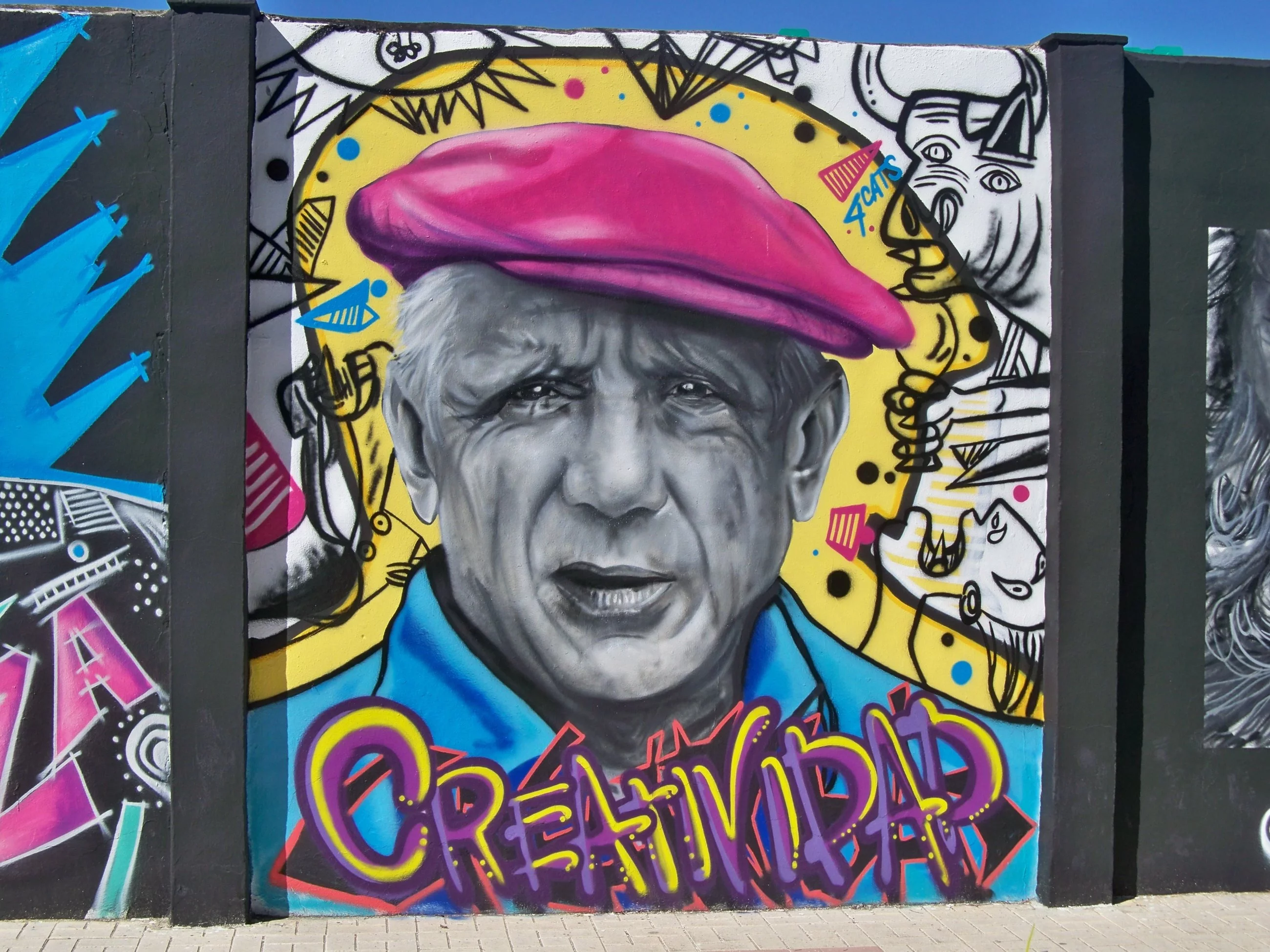 Pablo Picasso Graffiti