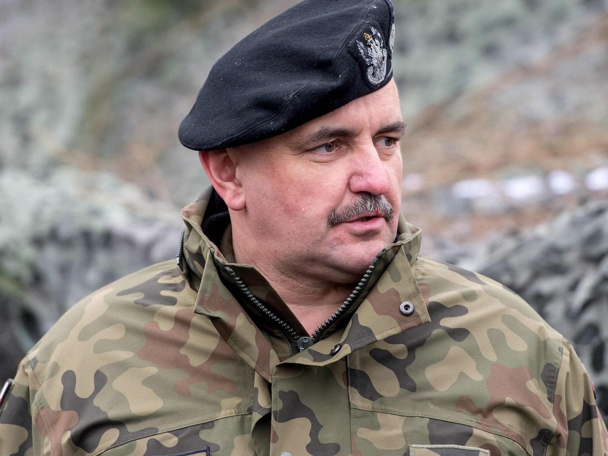 Szef Dowództwa Generalnego Rodzajów Sił Zbrojnych gen. dyw. Jarosław Mika