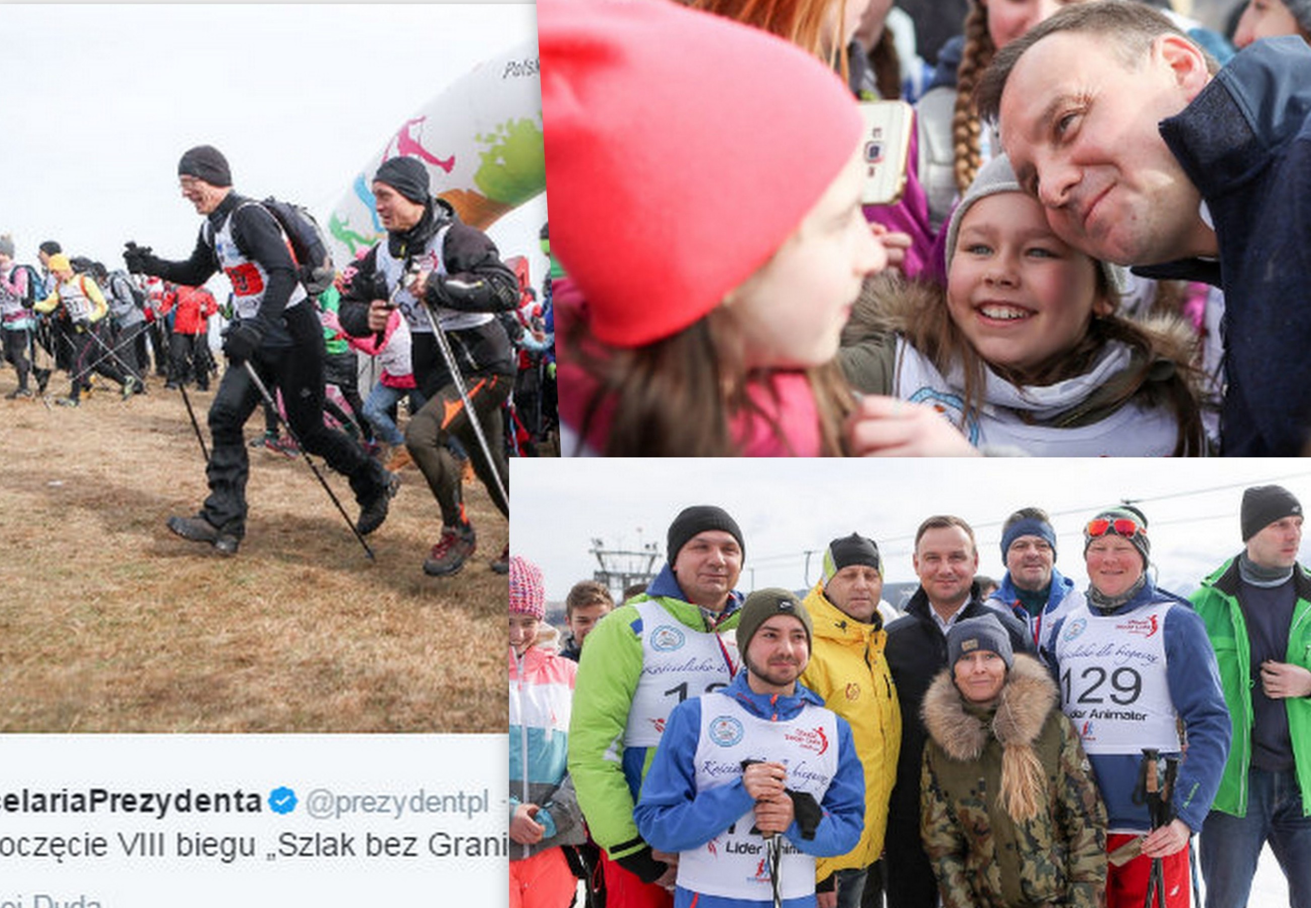 Rozpoczęcie VIII biegu „Szlak bez Granic” Witów - Oravice.